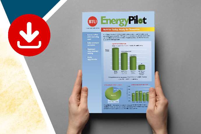 Download BTU energy pilot brochure save money on reflow oven