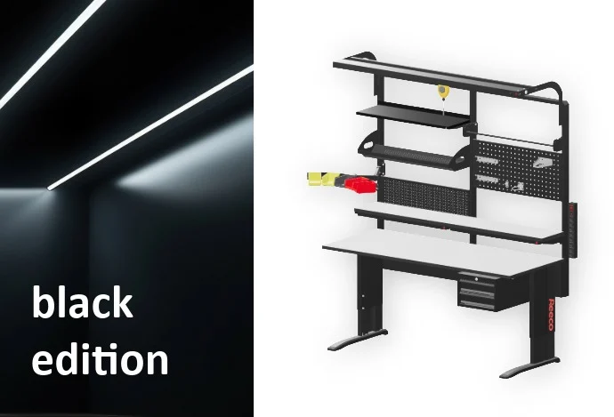Black worktable