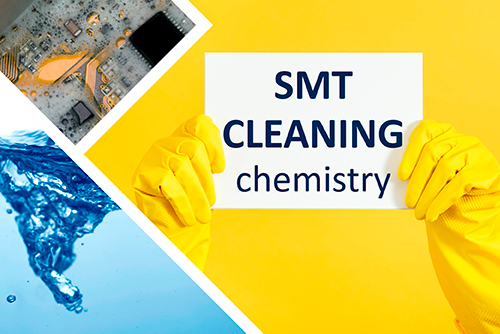 Cleaning chemistry from SYSTRONIC is SMT cleaning detergent for PCB assembly