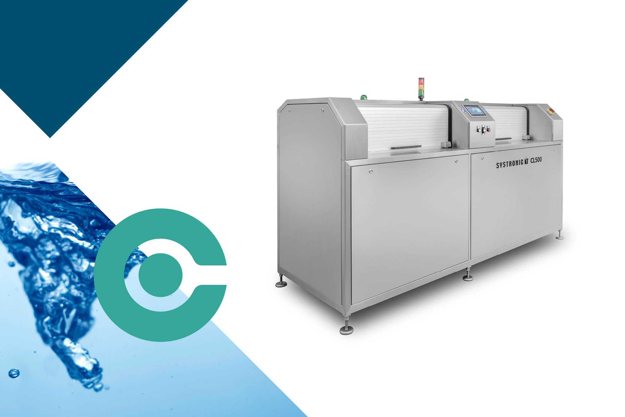 One chamber SYSTRONIC CL500 stencil cleaning system
