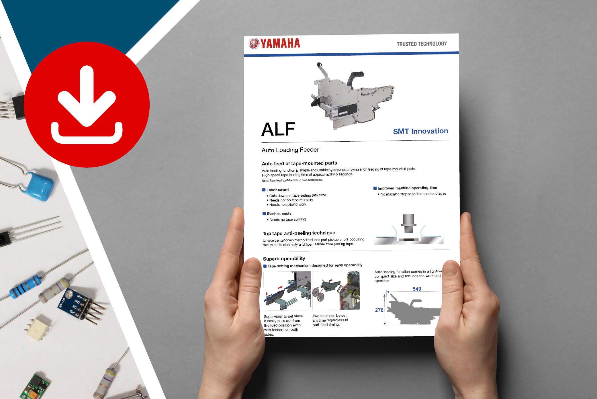 Altaf Loading Auto Auto Load feeder | YAMAHA ALF feeder for modulars & Pick & Place