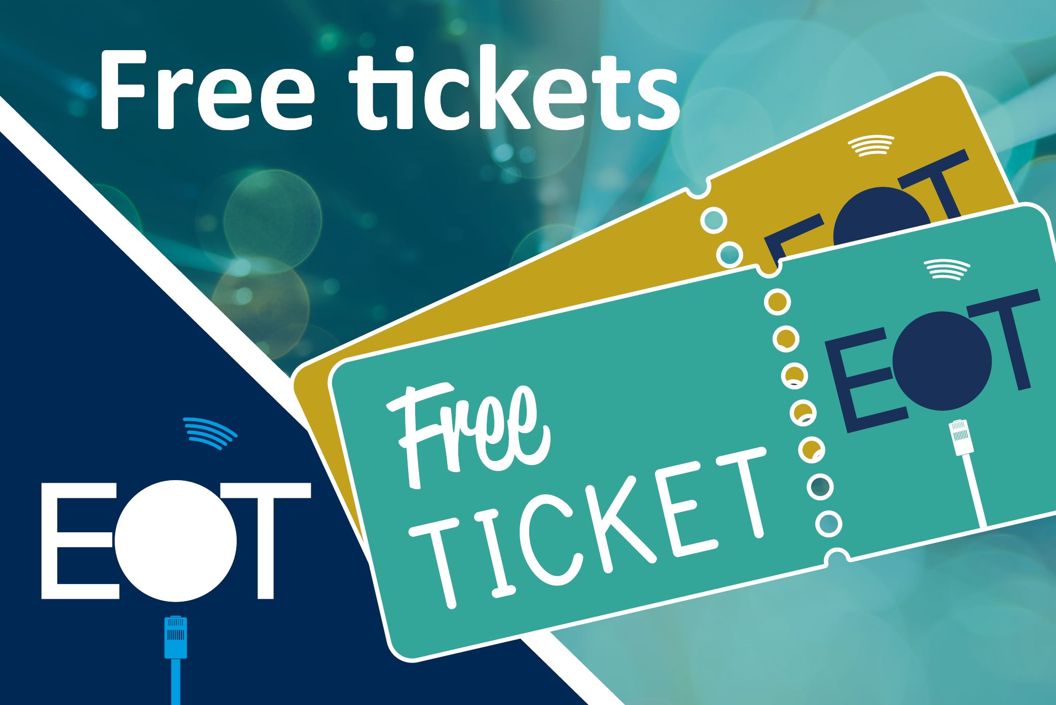 Free ticket to EOT 21 expo to you