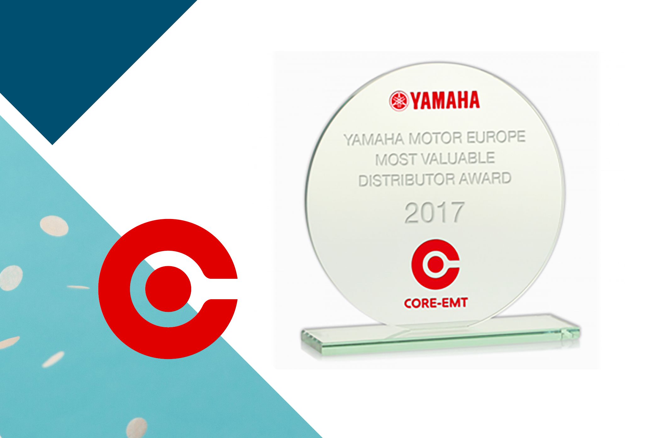 YAMAHA award to CORE-emt