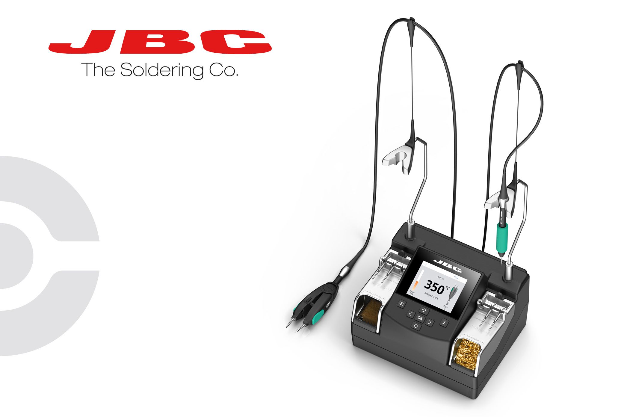 Perform nano soldering with a nano JBC soldering systems