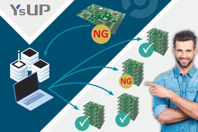 YAMAHA YsUP software for SMT traceability