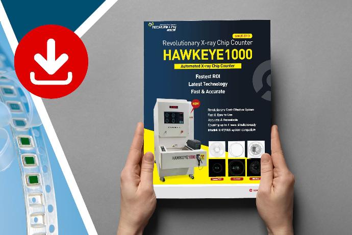 Count all kinds of SMD with hawkeye xray component counter