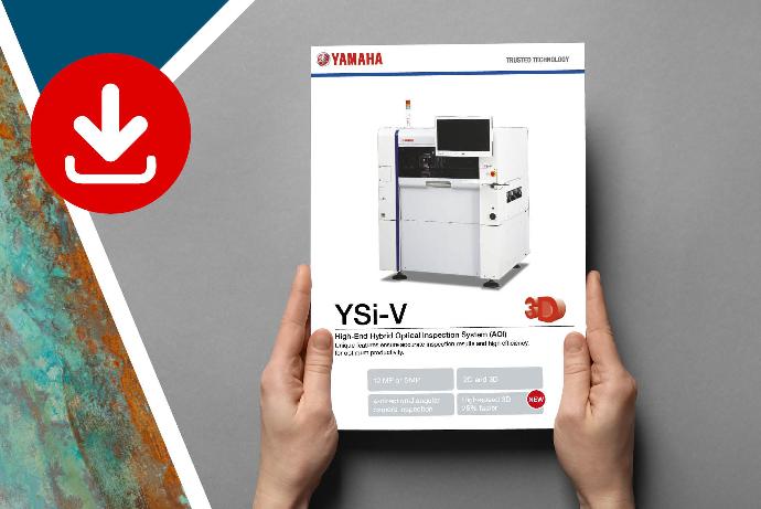 Download all specification on the inline YAMAHA AOI machine YSi-V