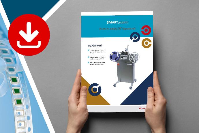 Download flyer about how to SMART count your SMD reels with components