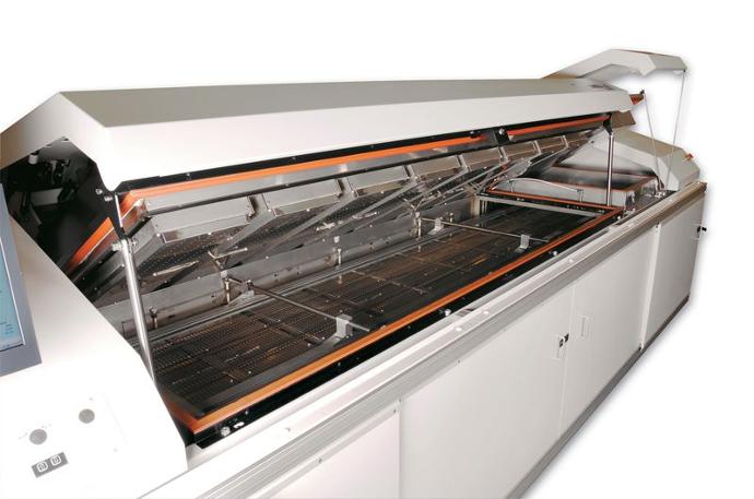 Open chamber on Pyramax 100a soldering oven from BTU
