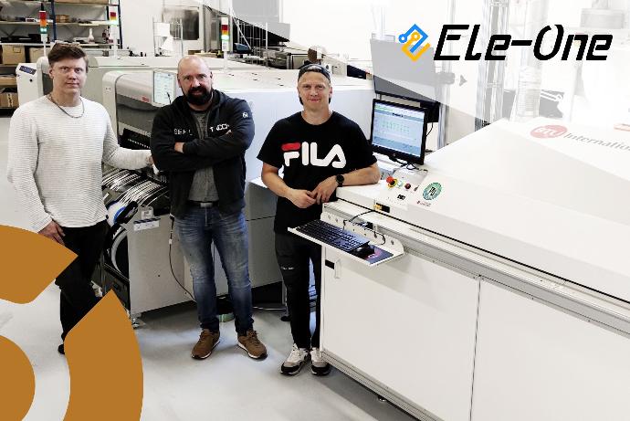 Ele-one owners big ambitions lead to a new complete SMT line investment