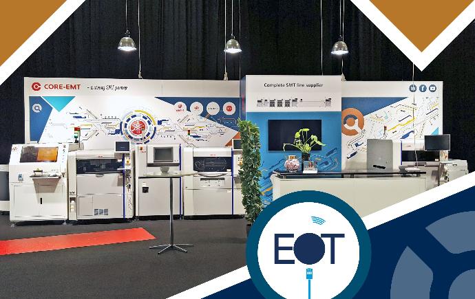 CORE-emt booth at EOT expo 2021