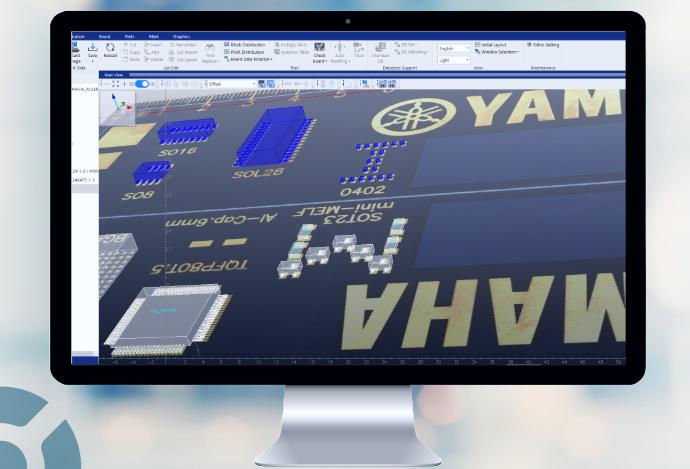 Yamaha visual editor in 3D is a part of Yamaha Intelligent Factory