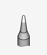 JBC conical soldering tip