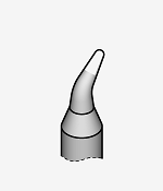 JBC conical bent soldering tip