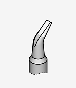 JBC chisel bent soldering tip