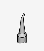 JBC bevel bent soldering tip