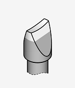 JBC round connector soldering tip
