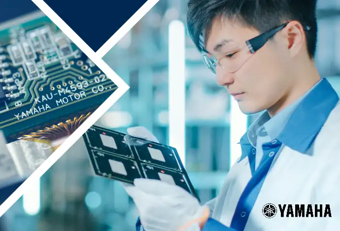 YAMAHA SMT mounting technology is pick & place tech at high speed