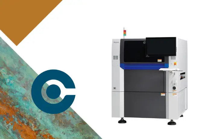 SMT line-up with inspection equipment such as AOI, SPI and X-ray