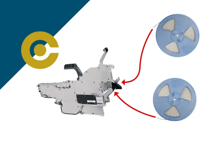 YAMAHA ALF feeder - 2 reels can be set at once
