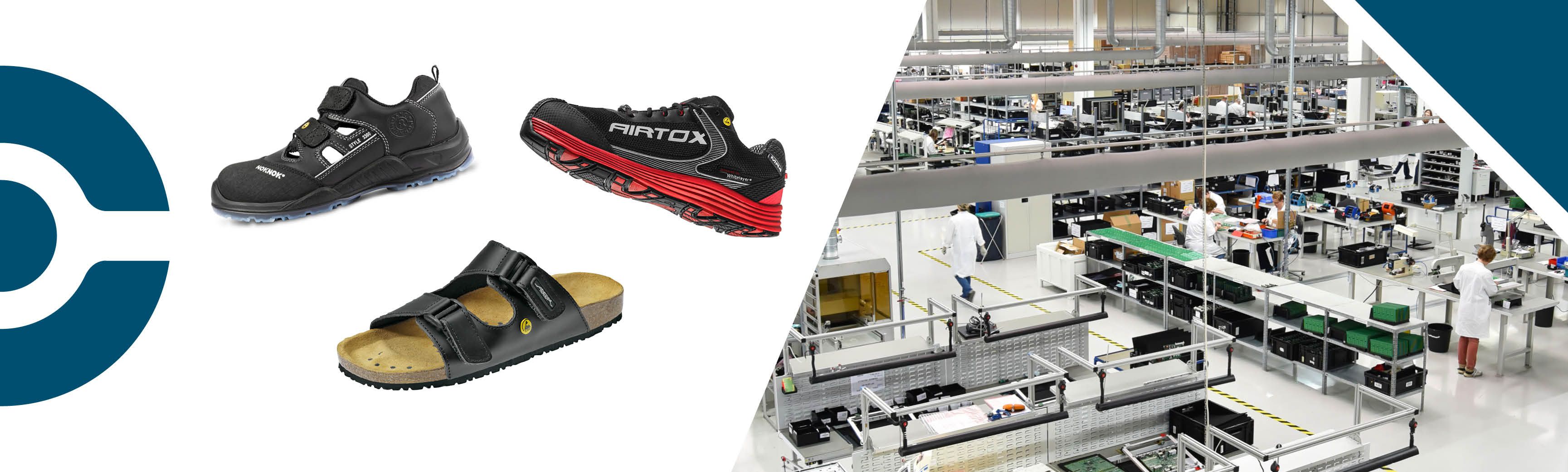 Shop ESD shoes and ESD footwear from CORE emt SMT shop