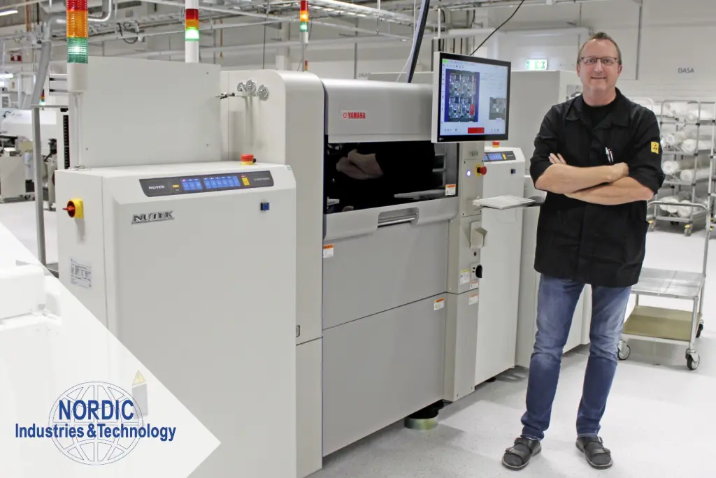 Nordic Industries production line by the new YAMAHA AOI