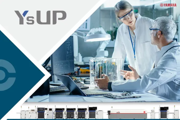 SMT workers working with a unified software platform for a seamless SMT workflow