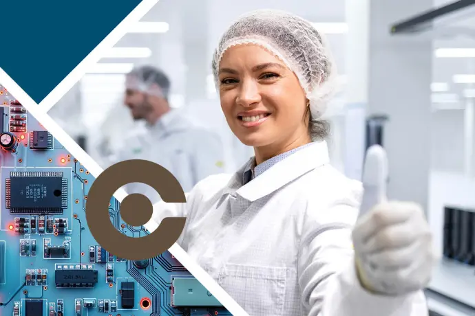 Woman in electronics production Addressing today’s solder printing challenges