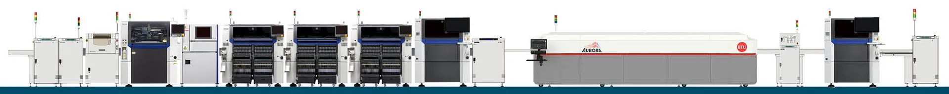 Yamaha YR series SMT line equipment for PCB assembly