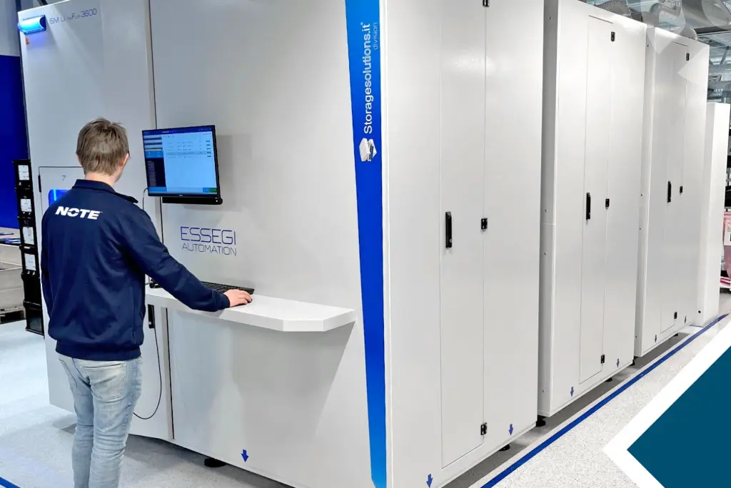 The Essegi storage solutions to NOTE Torsby has been supplied and installed by CORE-emt.