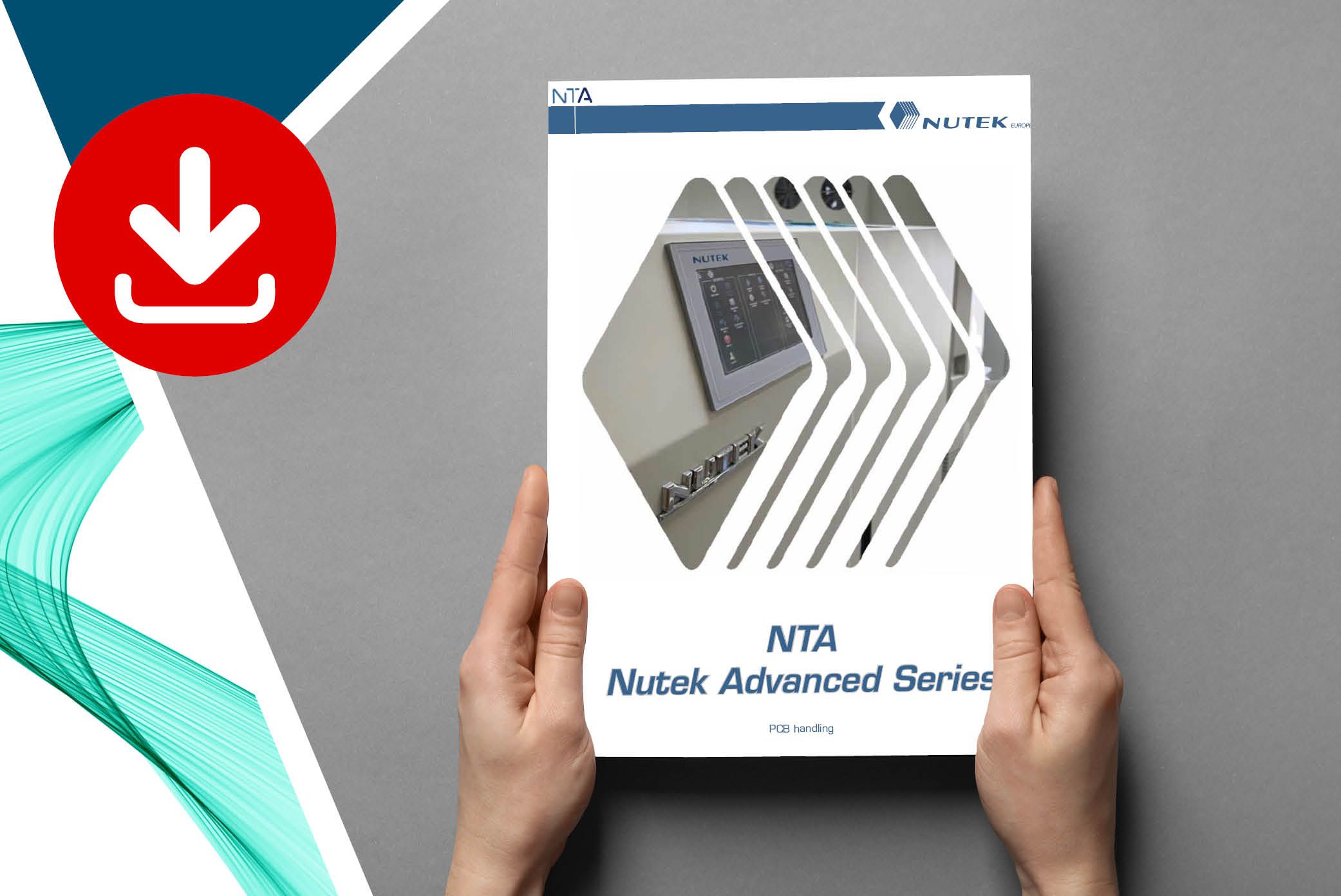 Download the advanced NUTEK brochure with all nutek advanced conveyor series