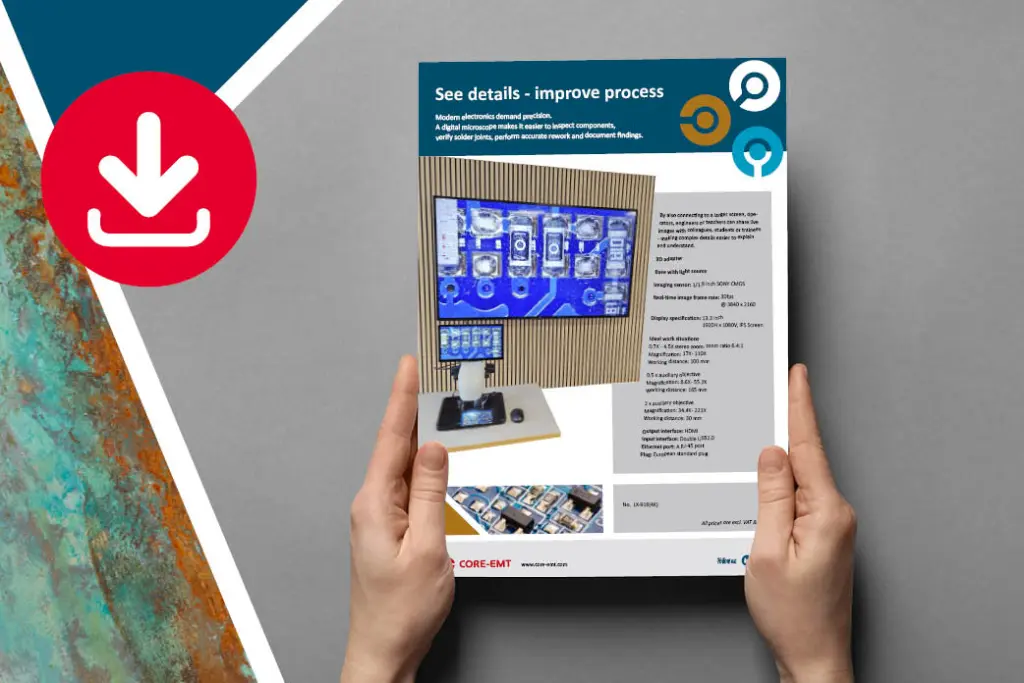 Digital microscope flyer